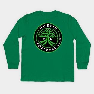 Austiiiin F. C. 05 Kids Long Sleeve T-Shirt